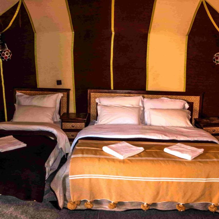 Erg Chebbi Camel Trek Camp Hotel Merzouga Exterior photo