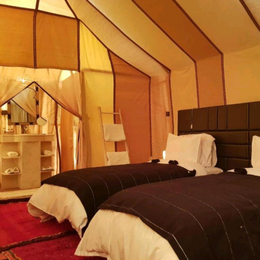 Erg Chebbi Camel Trek Camp Hotel Merzouga Exterior photo